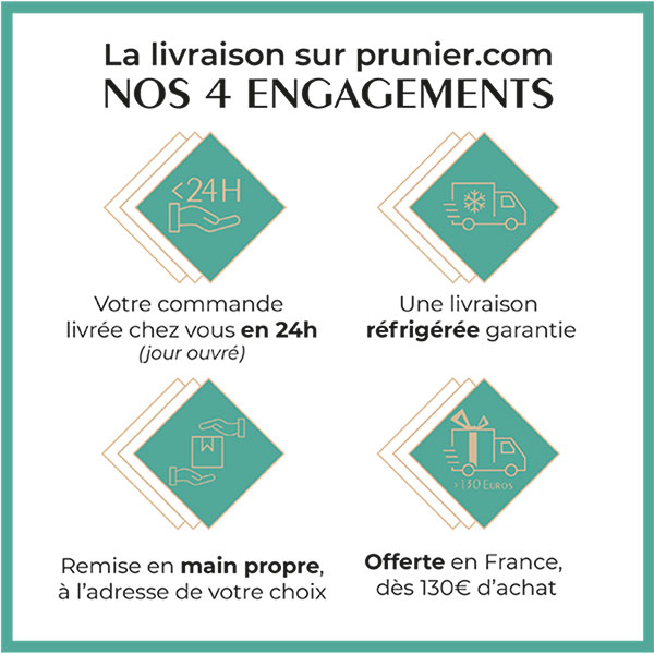 Coffret Trio de caviars Osciètre Prunier (3x30g)