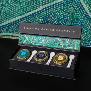 Prunier Oscietra Caviar Trio Gift Set (3x30g)