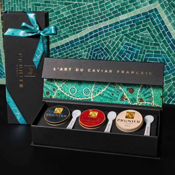 Baeri caviar trio gift box (3 x 30g)