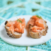 Norwegian smoked salmon slices Prunier (2 or 4 slices)