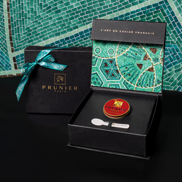 Box of Baeri or Osciètre Prunier caviar (30g)