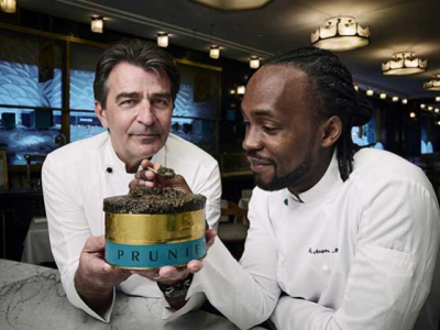 Hendry Angwe Mezah, the new Chef at Prunier by Yannick Alleno